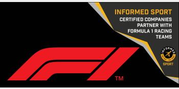 Informed Sport Certified Brands Partner with Formula 1 Teams
