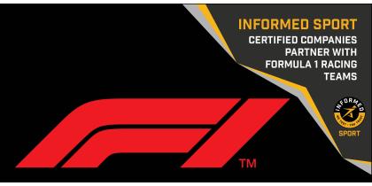 Informed Sport Certified Brands Partner with Formula 1 Teams